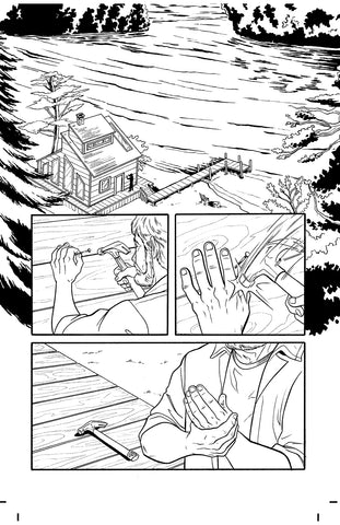 STAR TREK YEAR FIVE #25 Page 13 - ORIGINAL COMIC PAGE
