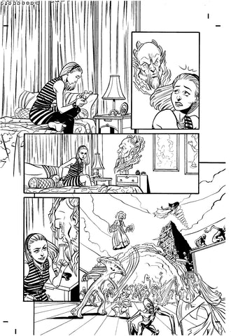 MYSTERY ORIGINAL COMIC PAGE!