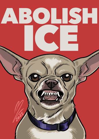 ABOLISH ICE 5X7 Print