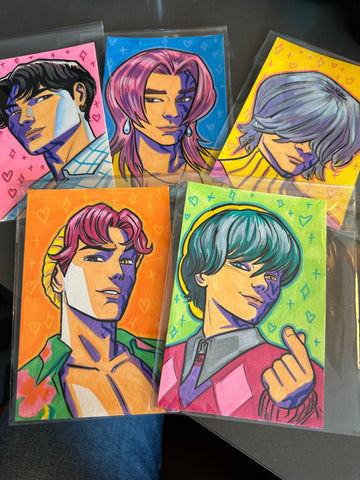 SAJA BOYS 4X6 Original Sketchcard