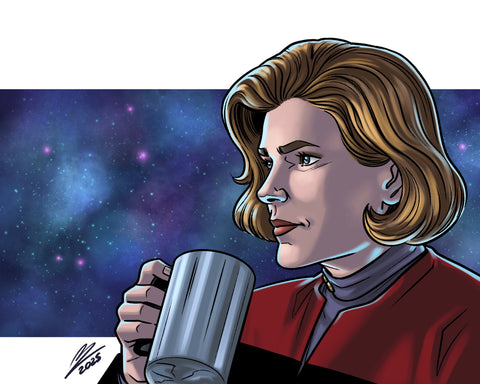 STAR TREK: CAPTAIN KATHRYN JANEWAY 8X10 Print
