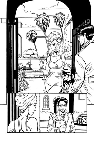 ANGEL CITY Issue 1 Page 4 Original Comic Page