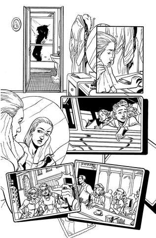 ANGEL CITY Issue 1 Page 9 Original Comic Page
