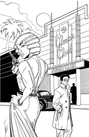 ANGEL CITY: TOWN WITHOUT PITY Original TPB Cover Artwork