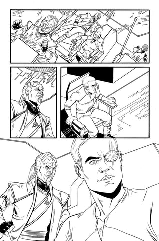 STAR TREK: BOLDLY GO #14 PAGE 7 Original Comic Page