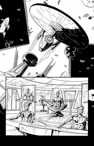 STAR TREK: BOLDLY GO #14 PAGE 8 Original Comic Page